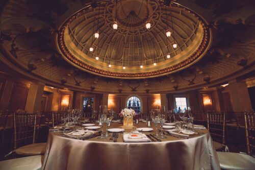 Wedding reception in the Dome Room