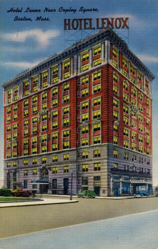 Postcard from 1955 Exterior of Lenox